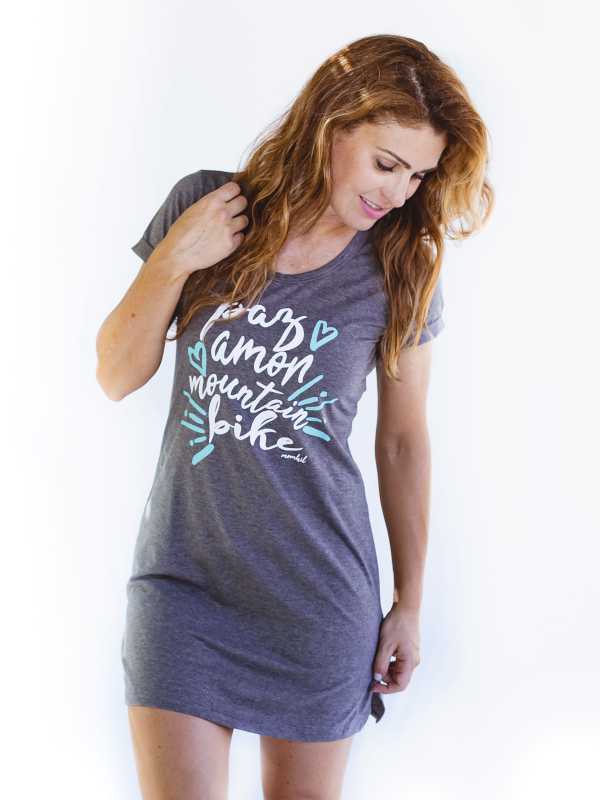 Vestido Paz, Amor e Mountain Bike